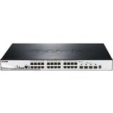 D-link DGS-1510-28XMP Managed L2 /L3 Gigabit Ethernet (10 /100 /1000) Power over Ethernet (PoE) Black, Grey | shoptok.hr