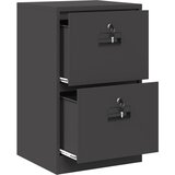 Kabinet za datoteke s ladicama Crna 45,5 x 42 x 74,5 cm | shoptok.hr