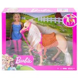 Barbie jahalni komplet z lutko (FXH13) | Shoptok.si