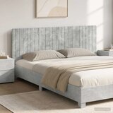  Uzglavlje montirano na zid ZWOLLE Betonska siva - Betonska siva 160 cm | shoptok.hr