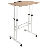 MID.YOU Pisalna Miza Workstation I, Bela, Hrast | Shoptok.si