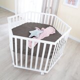Roba Bijeli putni krevetić s podesivom visinom/na kotačićima – | shoptok.hr