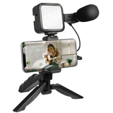 za mobitel 4,7-7" VLOGGER sa LED i mikrofonom