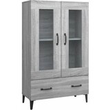 Maison Chic Komoda - Predalnik siva sonoma 70x31x115 cm inženirski les, (21716940) | Shoptok.si