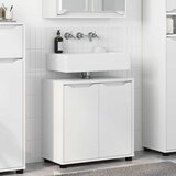 vidaXL Kabinet za umivalnik v kopalnici s polico Bela 60 x 30 x 60 cm | Shoptok.si