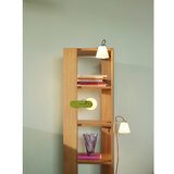 Hübsch Siva stolna lampa sa staklenim sjenilom (visina 23 cm) Lure – | shoptok.hr