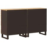  Strani šal 2 pcs Rjava 60 x 33 x 75 cm Masiven les manga, (5000162818) | Shoptok.si