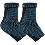INF Uniseks bakreni rokav za oporo gležnja Black+Blue L, (21748604) | Shoptok.si