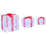  Poklonska kutija 3 pcs Hladna bijela 20 x 20 x 20 cm Akril | Eponuda.ba