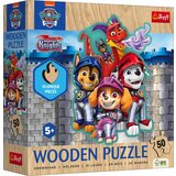  Lesena sestavljanka Junior 'Rescue Knights' 50 delov - Paw Patrol - 1 k. | Shoptok.si