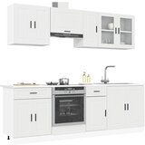 vidaXL Set kuhinjskih elementa od 8 dijelova "Kalmar" izrađeno drvo | shoptok.hr
