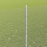  Zavarena žičana ograda s postom 25 x 1,5 m Srebrna Mreža | shoptok.hr