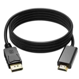 Kabel dp male - hdmi male 3m
