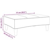  Tabure plavi 77x55x31 cm baršunasti | shoptok.hr