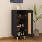  Komoda crna 34 5 x 34 x 90 cm od konstruiranog drva | shoptok.hr