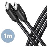 Axagon CC USB CM 3.1Gen1 <> USB CM, 1m, Crna, BUCM3-CM10AB, AXA | shoptok.hr