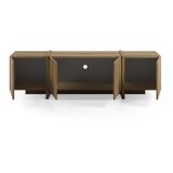 Marckeric TV komoda u dekoru hrasta u prirodnoj boji 180x55x35 cm Volia – | shoptok.hr