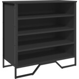 vidaXL Omarica za čevlje črna 80x38x78 cm inženirski les, (21325743) Cene