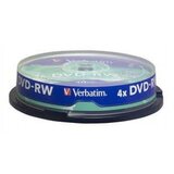 Verbatim DVD-RW 4.7GB 4X 43552 disk Cene