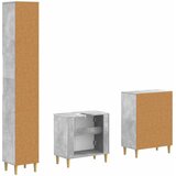 Set za kupaonicu od 3 dijela DELFT Betonska siva | shoptok.hr