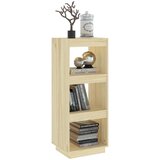 vidaXL knjižna omara za razdelitev prostora 40x35x103 cm borovina | Shoptok.si