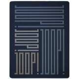 Joop! DEKORATIVNA ODEJA FS 2026 150/200 cm temno modra, pastelno modra | Shoptok.si