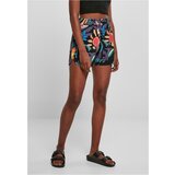 UC Ladies Women's Black Shorts AOP Viscose Resort Shorts | Shoptok.si