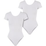 UC Ladies Women's Organic Stretch Jersey Body - 2-Pack White+White | Shoptok.si