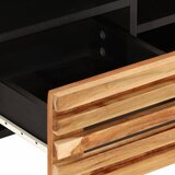 TV ormarić 100 x 34 x 46 cm od masivnog bagremovog drva | shoptok.hr