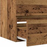  Kupaonski ormarić za sudoper Zidne Crni hrast 80 x 39 x 62 cm | shoptok.hr