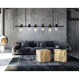 Toolight stropna svjetiljka metal industrijska crna APP480-6CP | shoptok.hr