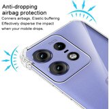 Techsuit Shockproof Clear Silicone prozirna maskica otporna na udarce za Motorola Edge 50 Pro | shoptok.hr