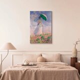  Slika - Claude Monet – Woman with a Parasol facing right 60x90 Akustična | shoptok.hr