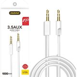 Us Polo DUDAO AUX MINI JACK KABEL 3.5MM 1M 3 POL STEREO BEL ZA TELEFON, (22005239) Cene