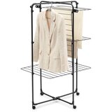 Brabantia Mat črno stojalo za sušenje perila 23 m HangOn Tower – | Shoptok.si