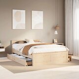  Okvir kreveta bez madraca 140 x 190 cm od masivne borovine | shoptok.hr