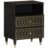 Furnova Nočna omarica 50x33x60 cm trden mangov les, (21926504) | Shoptok.si