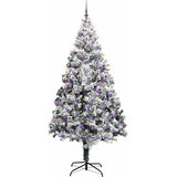  Umjetno božićno drvce Bijelo 240 cm PVC i Čelik i Plastika | shoptok.hr