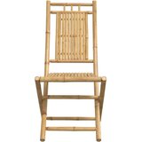 Sklopive vrtne stolice 4 kom 46 x 66 x 99 cm od bambusa | shoptok.hr