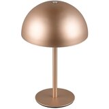  LED namizna svetilka v bronasti barvi s kovinskim senčilom (višina 21 cm) Munoz – | Shoptok.si