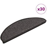 vidaXL Samolepilne preproge za stopnice sisal 30kos 65x21x4cm antracit Cene