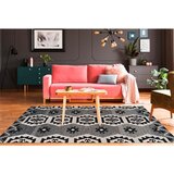 Kayoom RAVNO TKANA PREPROGA 80/150 cm taftano siva | Shoptok.si