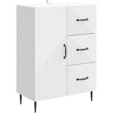 vidaXL Kreveta Bijela 66 x 34 5 x 89 5 cm Konstruirano drvo - Bijela | shoptok.hr
