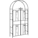  Vrtni Luk Jednobojno Crna 115 x 37 x 226 cm | Eponuda.ba