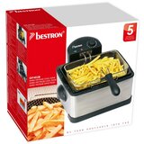 Bestron Cvrtnik DF402B, 2000W, 3 košare, nerjaveče jeklo | Shoptok.si
