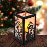 SIMPDECOR kovinsko lanterna z LED svečo in časovnikom | Shoptok.si