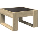  Stolić s beskonačnim LED svjetlima boja hrasta 50x53x30 cm | Eponuda.ba