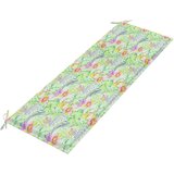  Klupa Batavia s jastukom s uzorkom lišća 150 cm od tikovine | shoptok.hr