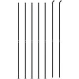  Mrežna ograja s prirobnico antracit 1,4x10 m | Shoptok.si