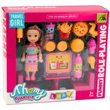 Mini Doll Fast Food Set Pizza Hamburger Table Chairs Accessories | Shoptok.si